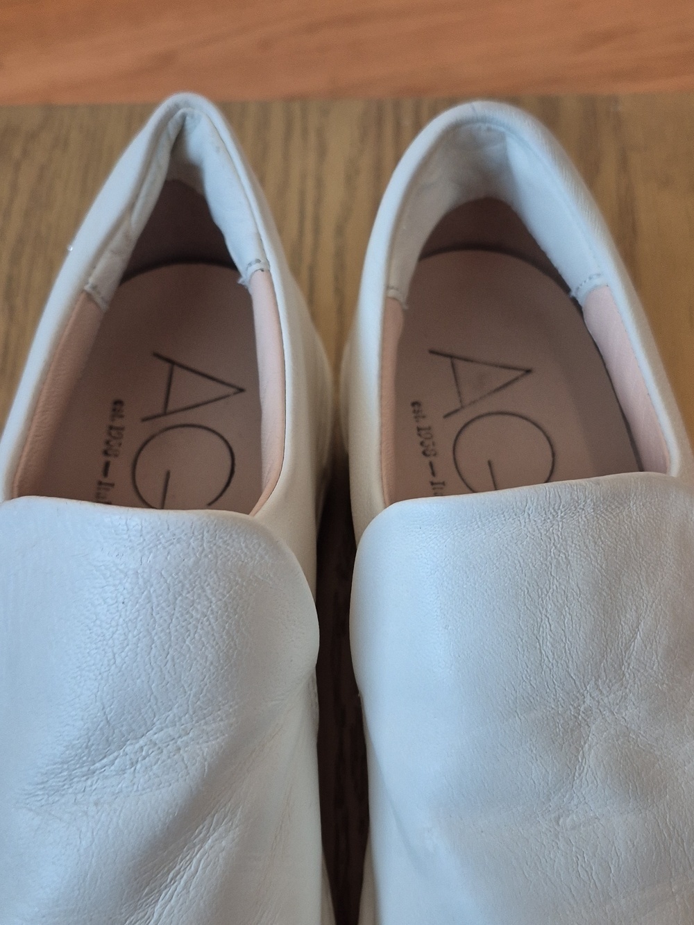 AGL Marie Slip- On White Sneakers Great Condition - Picture 7 of 15